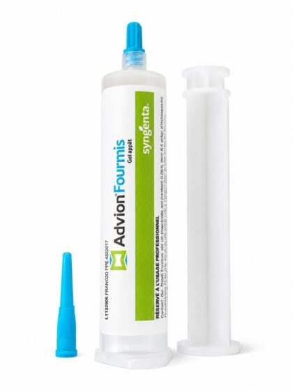 Seringue 30g Advion Fourmis Gel appat Syngenta - Insecticide professionnel indoxacarbe 0,05% contre fourmis - AMM FR-2014-0127 TP18 - Effet domino colonie reine