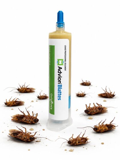 Seringue 30g Advion Gel Blattes Syngenta - Gel appat insecticide professionnel indoxacarbe 0,6% contre cafards et lepismes - AMM FR-2011-0001 TP18 - Effet cascade colonie