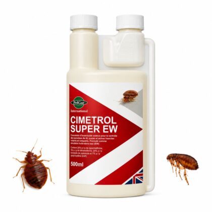 Cimetrol Super EW 500 ml — Insecticide Concentré Punaises de Lit & Puces (PelGar, Usage Professionnel)
