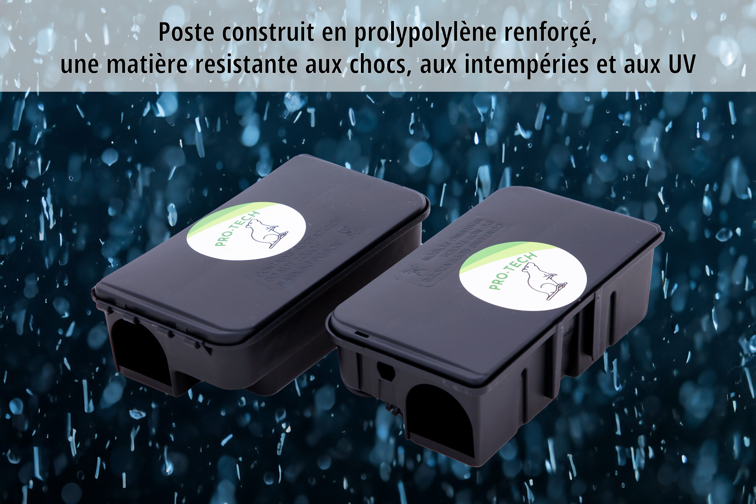 Poste d'Appâtage Sécurisé Insecticide Pro - Anti-Rats et Souris (lot de 5) – Image 2